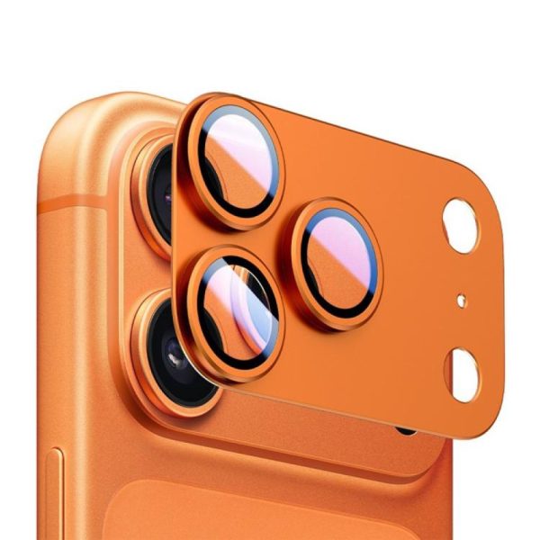 گلس لنز فول3D دوربین مناسب آیفون 17 پرو - تصویر 2