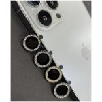 گلس دوربین مناسب سامسونگ S23 ultra رینگی نگین دار - تصویر 4