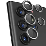 گلس دوربین مناسب سامسونگ S24 ultra رینگی نگی دار - تصویر 9