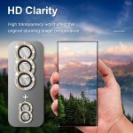 گلس دوربین مناسب سامسونگ S25 ultra رینگی نگین دار - تصویر 12
