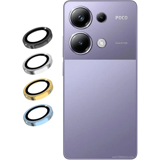 1780048556_273269659 محافظ لنز دوربین شیائومی Poco M6 Pro مدل رینگی - تصویر 1