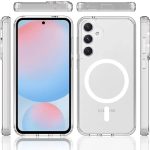 کاور محافظ CLEAR شفاف با مگ سیف برای گوشی سامسونگ A54 - تصویر 2