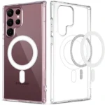 کاور مگ سیف شفاف سامسونگ S22 Ultra