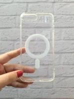 کاور گوشی موبایل آیفون 7 و 8 نرمال و SE اس ای iPhone7- iPhone8- iPhoneSE- شفاف مگ سیف Clear Magsafe