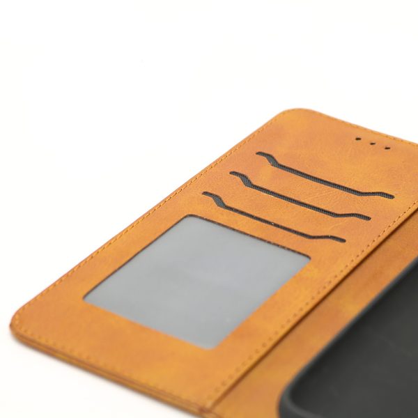 کیف کلاسوری چرمی مگنتی جا کارتی دار به همراه آویز موبایل مدل لیست کامل سامسونگ موجود - A53 - تصویر 3
