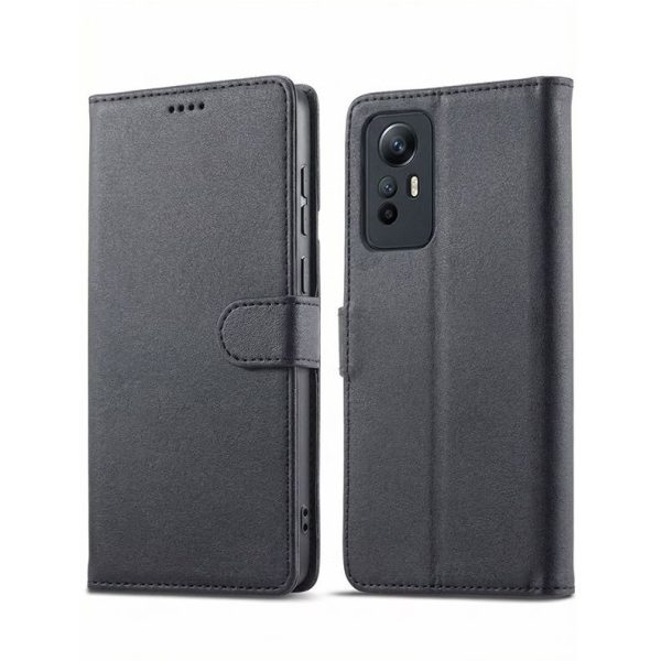 کیف کلاسوری شیائومی Redmi Note 12S چرمی مگنتی - تصویر 2