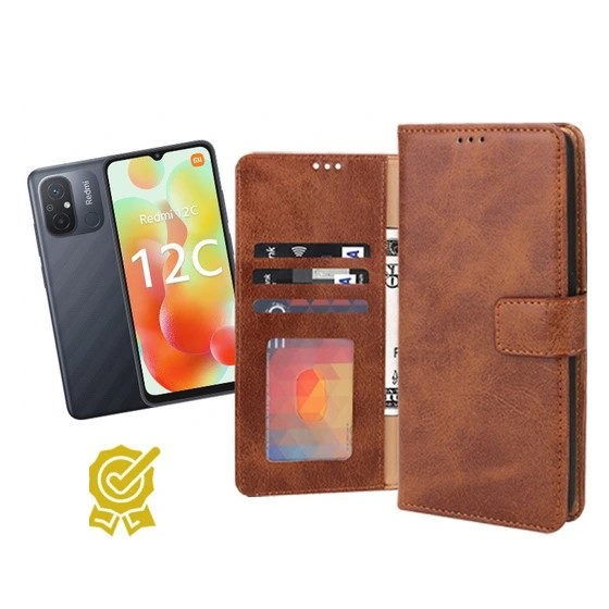 1781015731_5321738681 کیف چرمی مگنتی شیائومی Redmi 12C - تصویر 1