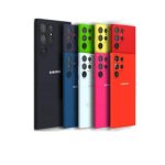 کاور سیلیکونی سامسونگ Galaxy S22 Ultra محافظ لنز دار - تصویر 2