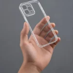 قاب گوشی ژله ای ساده شفاف برای آیفون - iphone 15 pro