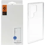 قاب گوشی موبایل ژله ای شفاف مدل Spigen مناسب سامسونگ S23 Ultra