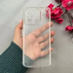 قاب ژله ای شفاف شیائومی Redmi 12C محافظ لنزدار - تصویر 3