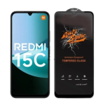 گلس و محافظ صفحه نمایش شیائومی مدل Redmi 15C آنتی استاتیک