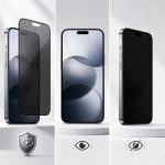 گلس آیفون iphone 16e پرایوسی شیشه ای - تصویر 5