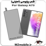 گلس پرایوسی سامسونگ A73 شیشه ای