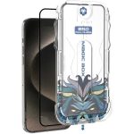 محافظ صفحه نمایش اپل iPhone 17 با کیت نصب گلس شفاف - تصویر 5