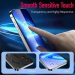 گلس کی -زد دو مدل Full-Glass مناسب برای گوشی موبایل اپل iPhone 16 پرو - تصویر 7