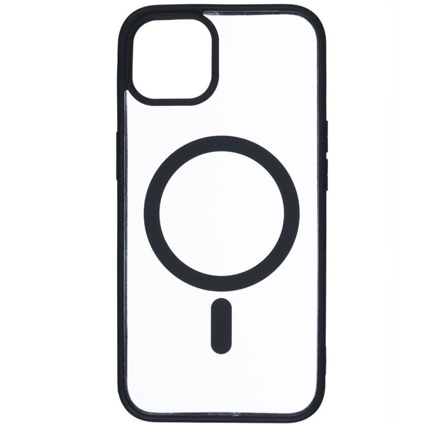 1786099819_9006195407 قاب مگ سیف شفاف دور رنگی گوشی اپل iPhone 13 - تصویر 1