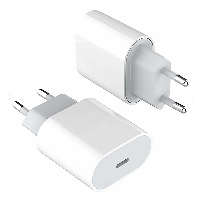 1786614107_2995169669 کلگی شارژ تایپ سی آیفون اصلی 20 وات 2 پین - تصویر 1
