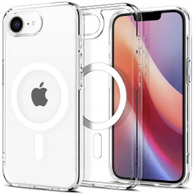 1786976156_8231374742 قاب شفاف اپل آیفون 16e مگ سیف مدل Clear Case - تصویر 1