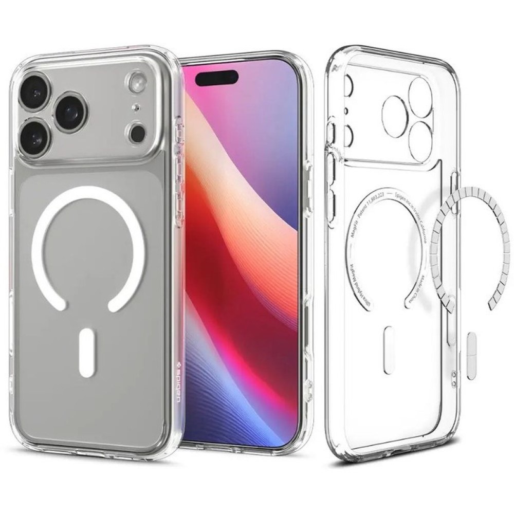 1787070638_8524121089 کاور اسپیگن مدل Magsafe مناسب برای گوشی موبایل اپل Iphone 17 Pro max - تصویر 1