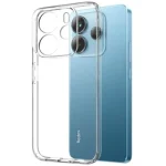 قاب گوشی شیائومی Redmi Note 14 4G شفاف ژله ای محافظ لنزدار - تصویر 3