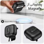 کاور اگشل قفل دار مناسب برای ایرپاد بادز 3 سامسونگ با قابلیت استند شو - تصویر 9