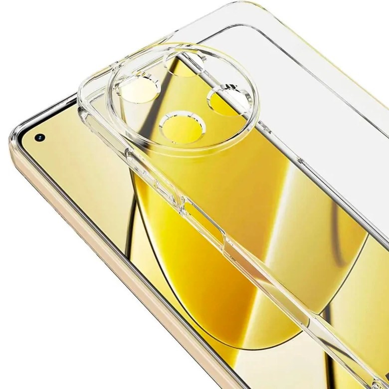 1789725930_3964641328 گارد ژله ای شفاف با محافظ دوربین Realme 11 4G - تصویر 1